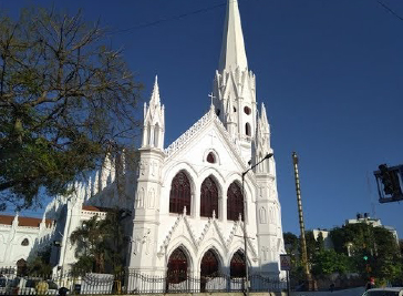 The splendor of San Thome Cathedral